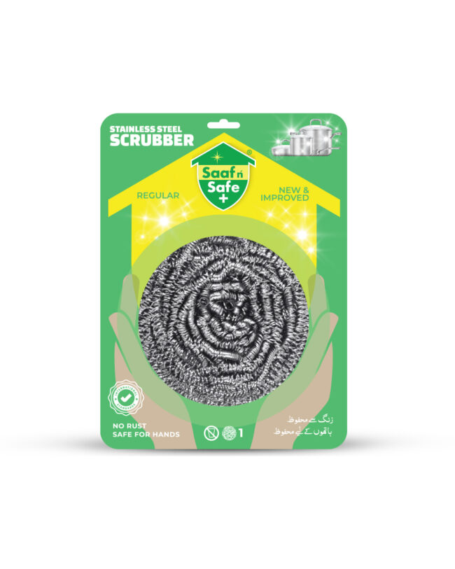 SaafnSafe Stainless Steel Scrubber